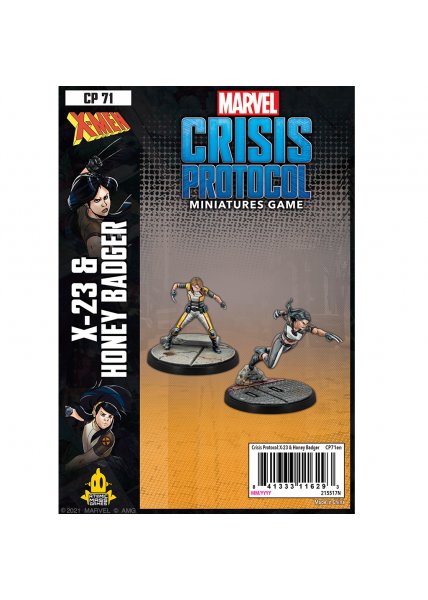 Marvel: Crisis Protocol - X-23 & Honey Badger